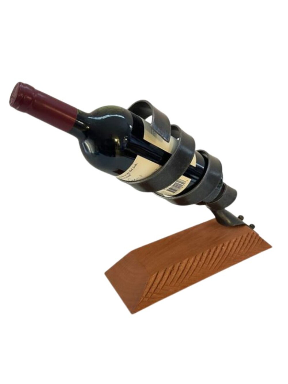 Spiral‎ Rustic Wine Bottle Holder